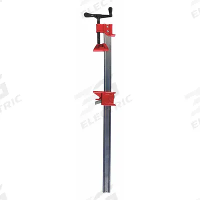 BESSEY Bar Clamp: Extra Heavy Duty, Crank Handle, 24 in Jaw Opening - Max - I-Beam Bar Clamps