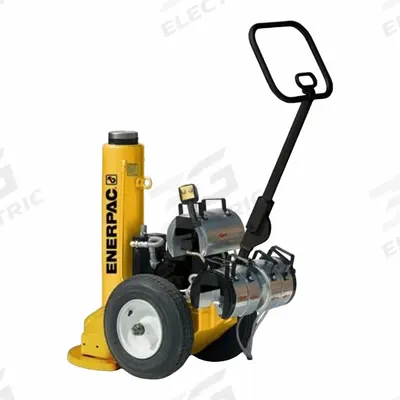 ENERPAC Hydraulic Ram Lift: Cylinder Included, 100 ton Nominal Capacity - Hydraulic Ram Machine Lifts