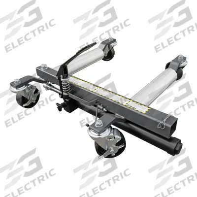 BENDPAK Vehicle Dolly: Heavy-Duty, 1,500 lb Lifting Capacity, 24 1/2 in x 26 in x 6 in - Standard-Duty Car Wheel Dollies