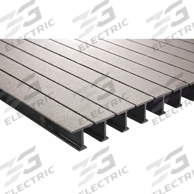 FIBERGRATE Fiberglass Pultruded Grating: Structural Grating, 36 in x 8 ft Nominal Size (WxL) - Flame-Resistant Structural Pedestrian Grating