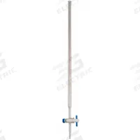 APPROVED VENDOR Straight Bore Buret: 25 mL, B, 560 mm, ±0.10 mL, 0.1 mL Inc, Glass, Closure Included (MPN 6CDP1). Key specifications — attr1371335: Yes; attr1371313: ±0.10 mL; attr1371332: APPROVED VENDOR; attr1371322: Glass.