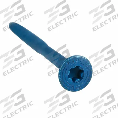 TAPCON Concrete Anchor Screw: 2 1/4 in Overall Lg, 1/4 in Dia, Steel, Torx, Flat - Flat-Head Screw Anchors