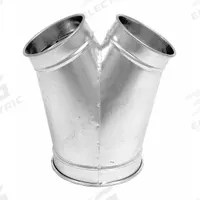 14"dia 18"L 60° GSteel Wye Branch: Steel, For 14 in Duct Dia, 18 in Overall Lg, 60° Angle (MPN 8040200315). Key specifications — Brand: NORDFAB.