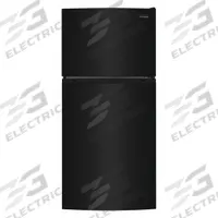 FRIGIDAIRE Top-Freezer Refrigerator: Black, 13.9 cu ft Total Capacity, 3 Shelves, 9 to 16.9 cu ft (MPN FFHT1425VB). Key specifications — attr440554: No; attr440533: Black; attr440537: Automatic; attr440543: Yes; attr440540: Swing; attr440541: Solid; attr440532: FRIGIDAIRE.