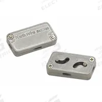 B-LINE BY EATON Wire Rope Clamp: 1 1/4 in Lg, 5/12 in Ht, Zinc Plated, 100 PK (MPN BKC100). Key specifications — For Use With: Hanger Products; Accessory Type: Wire Rope Clamp; Finish: Zinc Plated; Brand: B-LINE BY EATON.