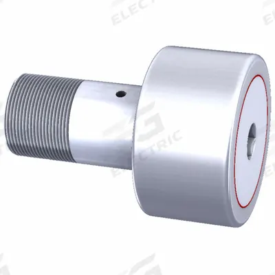 SMITH BEARING Track Roller: 5/8 in Dia, Heavy, Stainless Steel, 1 Row, Dbl Sealed, Hex Socket - Corrosion-Resistant Heavy Stud Cam Followers