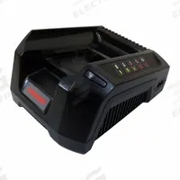 PAC STRAPPING PRODUCTS Battery Charger: Single-Port Charging, For 18V DC, 5 Ah Charged in 1-Hour (MPN N5.4455). Key specifications — attr1255775: Rapid; attr1255810: 18V DC; attr1255811: (1) 18V; attr1255812: 120V AC.