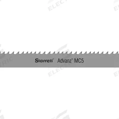 STARRETT Band Saw Blade: Carbide, Advanz(TM), 17 ft, Variable Cutting Edge, 1 1/2 in Blade Wd - Stainless Steel & Hard Alloy Cutting Blades