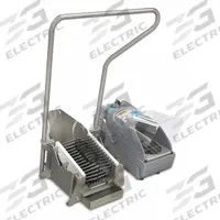 SMARTSTEP Footwear Sanitizing Unit: ADB0002-BS, 6 in Brush Ht, Plastic, 42 in Overall Ht. Key specifications — Brand: SMARTSTEP; Material: Plastic; Manufacturer Part Number: ADB0002-BS; External Water Connection: No; Includes: Atomized Spray of Alpet® D2 or Alpet® D2 Quat-Free Surface Sanitizer.