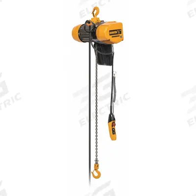 HARRINGTON Electric Chain Hoist: H4 - Heavy Duty, 115V AC, Hook Mounted - No Trolley - General Purpose Electric Hoists
