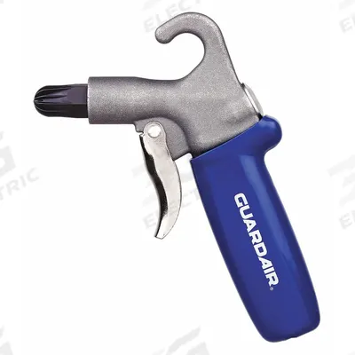 GUARDAIR Air Gun: Pistol-Grip Grip, Aluminum, 1/4 in Female NPT, 1 Nozzle(s), Straight - Pistol-Grip Air Guns