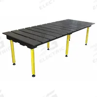 BUILDPRO Welding Table: 30.5 in Ht, 38 in Dp, 78 in Wd, 4,400 lb Wt Capacity, Nitrided (MPN TMQB57838). Key specifications — Manufacturer Part Number: TMQB57838; Brand: BUILDPRO; Hole Diameter: 5/8 in.