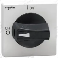 SCHNEIDER Rotary Handle: 0.2 in (5mm) Shaft Size, TeSys VLS Series (MPN VLSH2H5B). Key specifications — Features: Opening for 5 mm (0.2 in) Shaft Width; For Use With: TeSys VLS Series; Manufacturer Part Number: VLSH2H5B; Includes: Padlock; Brand: SCHNEIDER; Product Type: Replacement Handle; Shaft Size: 0.2 in (5mm).