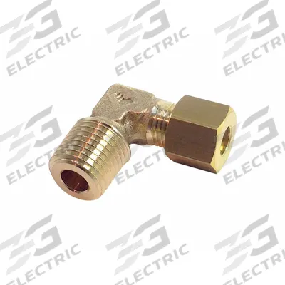 LEGRIS Compression Fitting Adapter: 3/4 in Pipe x 16 mm OD Fitting Size, BSPT x Compression - Standard Sleeve Brass Compression Fittings