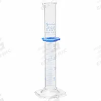 APPROVED VENDOR Graduated Cylinder: 25 mL, B, To Contain (TC), 1 mL Graduation Increments - mL (MPN UNCYLNGB-25). Key specifications — ASTM Specification: E1272; Brand: APPROVED VENDOR; USP Specification: Type I; Closure Included: No; Includes: Bumper.