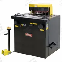 DAKE CORPORATION Variable Angel Sheet Metal Notcher: Hydraulic, 6 mm Sheet Metal Capacity (Aluminum) (MPN DLN-6220V). Key specifications — attr76889: 30° to 140°; attr76871: DAKE CORPORATION.