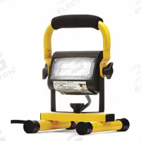 SOUTHWIRE Temporary Job Site Light: 1,500 lm Max Brightness, LED, 1, 1 Brightness Levels, 120V AC (MPN 411015). Key specifications — attr562627: Black/Yellow; attr562654: LED; attr562671: 120V AC; attr562613: SOUTHWIRE; attr873195: 1.