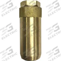 HALTEC Large Bore Screw-on Chuck: Heavy-Duty Tire Chucks, Straight Lock-On, Single Head, FNPT, Brass (MPN CH-430). Key specifications — Material: Brass; Thread Standard: FNPT; Thread Size: 1/4 in; Application: Aviation Inflation; Color: Gold; Brand: HALTEC.