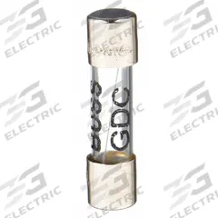 BUSSMANN Fuse: GDC Series, Time-Delay, 1 A, 250 V AC, 5 mm x 20 mm (MPN GDC-1A). Key specifications — Brand: BUSSMANN; Series: GDC.