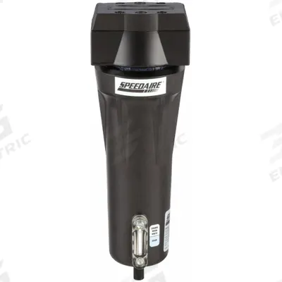 SPEEDAIRE Desiccant Air Dryer: ISO Class 3, 1/4 in NPT, 5 cfm, 200 psi Max Op Pressure - Refillable Desiccant Compressed Air Dryers