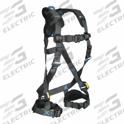 FALLTECH Full Body Harness: 425 lb Wt Capacity, Vest Harness, Quick-Connect / Quick-Connect - Vest-Style Harnesses for General Fall Arrest