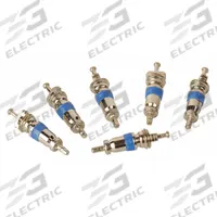 ROBINAIR Valve Core: Metal, 6 Pieces, 1/4 in Outside Dia (MPN 40352). Key specifications — Product Type: Valve Core; Material: Metal; Brand: ROBINAIR.