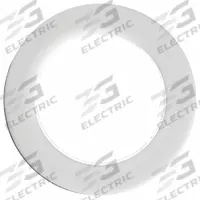 Cam and Groove Gasket: 2 in For Coupling Size, Black/White, 2 5/8 in Outside Dia, Envelope (MPN ZUSA-CAM-VENV-2). Key specifications — Color: White; Color Code Stripe: None; Metal Detectable: No; Gasket Material: PTFE Enveloped Viton; Brand: USA INDUSTRIALS.
