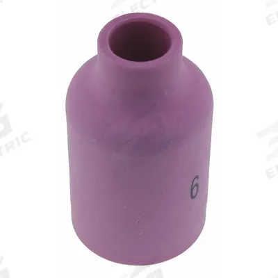 AMERICAN TORCH TIP Nozzle: Alumina, No. 6, Long, 54N16L - Gas Lens Nozzles