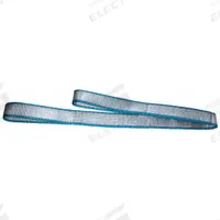 LIFT-ALL Web Sling: Type 3, Polyester, 6 ft Sling Lg, 12 in Eye Lg, 1 Plies (MPN EE1804TFX6). Key specifications — Sling Type: Type 3; Brand: LIFT-ALL; Color: Silver/Blue; Tag Type: Standard Tag.