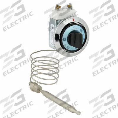 ROBERTSHAW Electric Thermostat: 200°F to 400°F Temp Range, 200 to 400 Dial, 36 in Capillary - Electric Cooking Thermostats