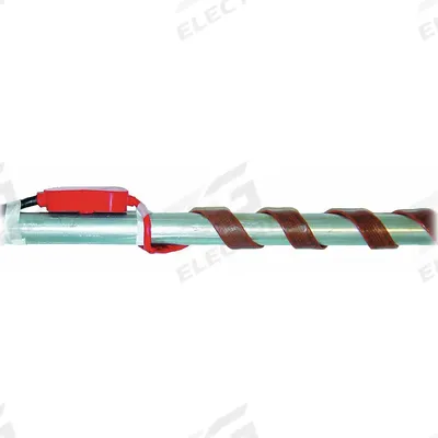 BRISKHEAT Pipe Heater: 15°C Op Temp - Max, 36 in Overall Lg, 1 in Overall Wd, 1/8 in Thick - Silicone Heating Tapes