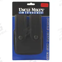 UNCLE MIKE'S Magazine Pouch: Black, Nylon, 5 1/4 in x 4 in, Snap Closure, For 2 1/4 in Belt Wd (MPN 88371). Key specifications — attr188437: Black; attr188438: Nylon; attr188431: Magazine Pouch.