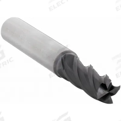 OSG Square End Mill: Carbide, TiAlN Coated, 4 Flute, 10 mm Mill Dia, 25 mm LOC - General Purpose Carbide Square End Mills