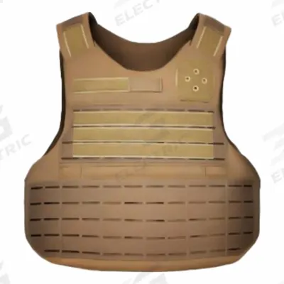 GH ARMOR SYSTEMS Body Armor Vest: Tan, Men's, 500 Denier Cordura Nylon, Hard Plate - Tactical Plate Carrier Vests
