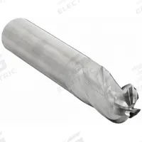 CLEVELAND Ball End Mill: Carbide, 4 Flute, 1/2" Mill Dia, 1" LOC, 3" OAL (MPN C63561)