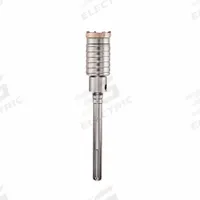 MILWAUKEE SDS-MAX Core Bit: SDS Max Shank, 2 in Core Dia, 3 in Core Body Lg, 11 3/8 in Overall Lg (MPN 48-20-5408). Key specifications — attr253668: 2.0000 in; attr253671: No; attr253680: Dry; attr277142: MILWAUKEE.