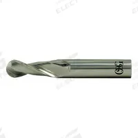 OSG Ball End Mill: Carbide, 4 Flute, 3/8" Mill Dia, 1" LOC, 2-1/2" OAL (MPN 20100500)