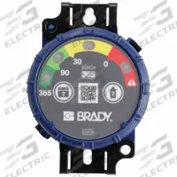 BRADY Inspection Timer: 365 day Inspection Intervals, Dark Green/Light Green/Red/Yellow, 10 PK (MPN 150744). Key specifications — Inspection Light Intervals: Yellow Every 10 sec; Brand: BRADY.