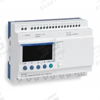 SCHNEIDER ELECTRIC Modular Smart Relay: 16 (Discrete), (10) Relay, 100 to 240V AC (MPN SR3B261FU). Key specifications — Brand: SCHNEIDER; Clock Included: Clock Included; Number and Type of Inputs: 16 (Discrete); Number and Type of Outputs: (10) Relay.