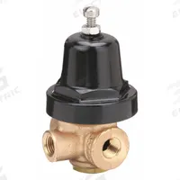CASH VALVE Pressure Regulator: FNPTF x FNPTF, 1/4 in x 1/4 in, Brass, 2 psig to 30 psig, 180°F (MPN A16-AWLASBBF01-D1-0016). Key specifications — Brand: CASH VALVE.