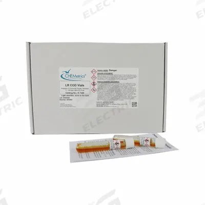 CHEMETRICS Water Quality Test Kit: Chemical Oxygen Demand, 0 to 150 ppm, 149 Tests - Water Quality Test Kits