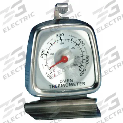 APPROVED VENDOR Mechanical Food Service Thermometer: Oven, Analog, 5 in Overall Lg - Grill & Oven Thermometers