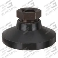 LEVEL-IT Female-End Leveling Mount: Swivel Boltless, Steel, 3/4"-10 Thread Size, 3 in Base (MPN TSW-4OX). Key specifications — Finish: Black Oxide-Coated; Load Capacity: 7,400 lb; Hex Size: 1-1/16 in.