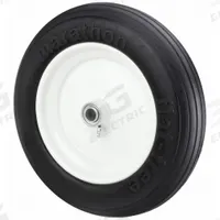 MARASTAR Flat-Free Wheel: 13 5/16 in Wheel Dia., 2 in Wheel Wd, Polyurethane, 350 lb Load Capacity (MPN 00081). Key specifications — Brand: MARASTAR; Tire Sidewall Number: 3.50/2.50-8.