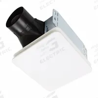 Ventilation Fan: Ceiling, 80 cfm Max, 15 sones, 1 Speed, Round Duct (MPN BE8). Key specifications — Brand: BROAN; Nameplate Voltage: 120V AC; Sensor Type: None; Duct Shape: Round; Heater: Without Heater; Includes: Exhaust Grille; Mounting Location: Ceiling; Mounting Type: Flange.
