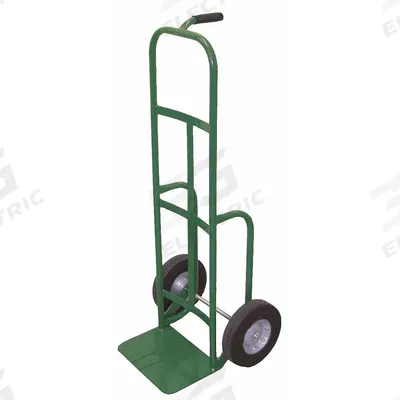 SAFTCART General Purpose Hand Truck: 400 lb, Single-Pin Handle, Green, Steel - General Purpose Hand Trucks