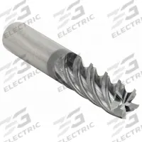 CLEVELAND Square End Mill: Carbide, TiAlN Coated, 5 Flute, 3/4" Mill Dia, 2-1/4" LOC, 5" OAL (MPN C80595)