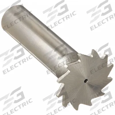 KEO Narrow Keyseat Cutter: High Speed Steel, Straight Tooth, 1/4" Dia, 3/64" Thick - High-Speed Steel Keyseat Milling Cutters