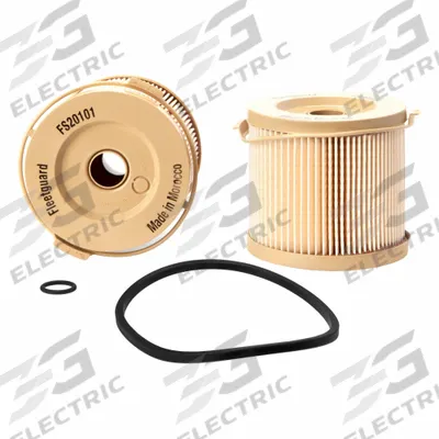 FLEETGUARD Automotive Fuel Filter: 12 in Overall Lg, 3 1/16 in Outside Dia - Cartridge Fuel Filters
