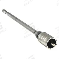 BOSCH Core Center Bit: Spline Shank, 2 in Core Dia, 2 5/8 in Core Body Lg, 22 in Overall Lg (MPN HC8015). Key specifications — Decimal Equivalent: 2; Centering Bit Included: No; Wet or Dry Application: Dry; Brand: BOSCH.